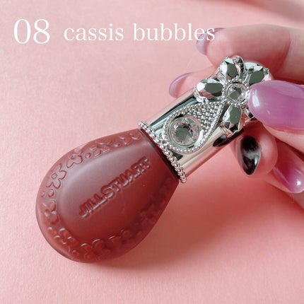 ジルスチュアート ブルームドロップ リップ&チーク シフォン 03 sunset drop/JILL STUART/リキッドチークを使ったクチコミ(3枚目)