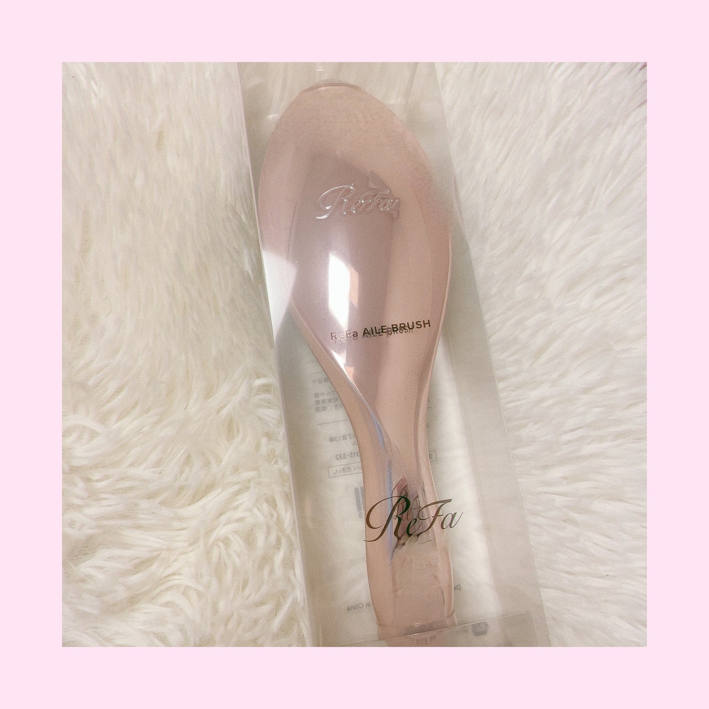リファエールブラシ/ReFa/ヘアブラシを使ったクチコミ(1枚目)
