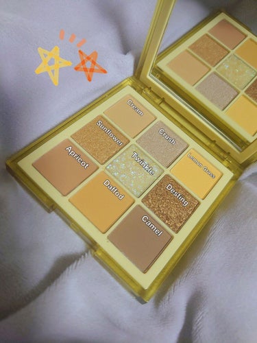  诗蒂娅九色眼影盘 (9 Colors Eye Shadow Palette)/SHEDELLA/アイシャドウパレットを使ったクチコミ（2枚目）