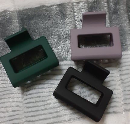 バンスクリップ/DAISO/ヘアアクセサリーを使ったクチコミ(4枚目)