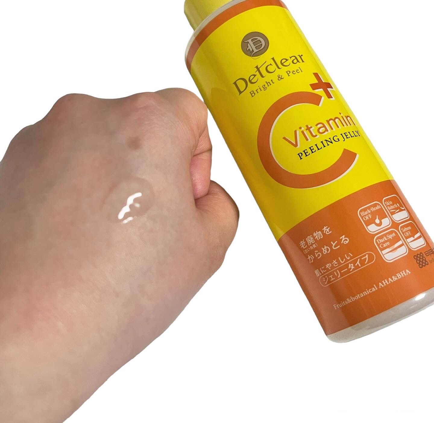 DETクリア ブライト＆ピール ピーリングジェリー<ミックスフルーツの香り> 180ml/Detclear/ピーリングを使ったクチコミ（3枚目）