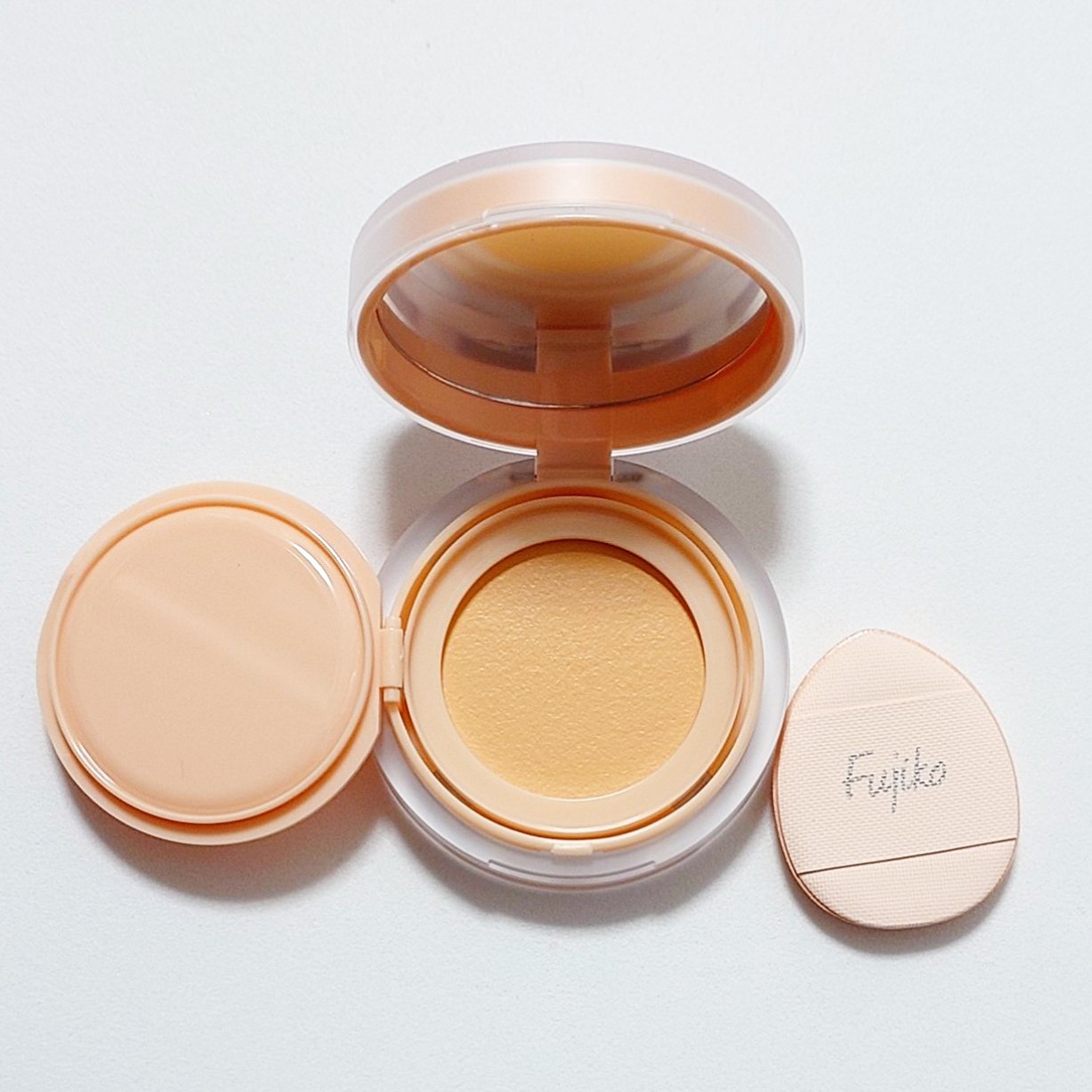 お直しパクト 02 ベージュ/Fujiko/クリーム・エマルジョンファンデーションを使ったクチコミ（3枚目）