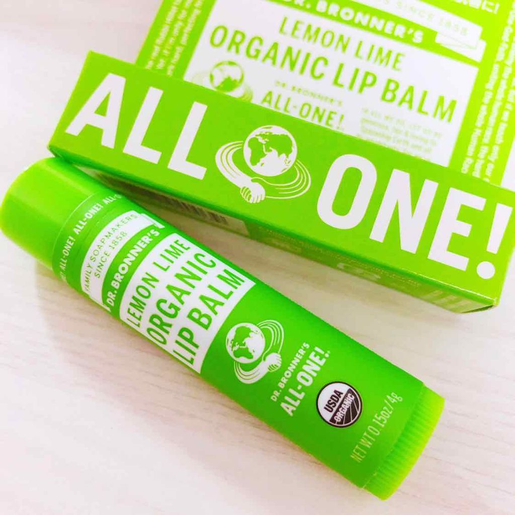 マジック オーガニックリップバーム ペパーミント/ドクターブロナー/リップバームを使ったクチコミ（1枚目）