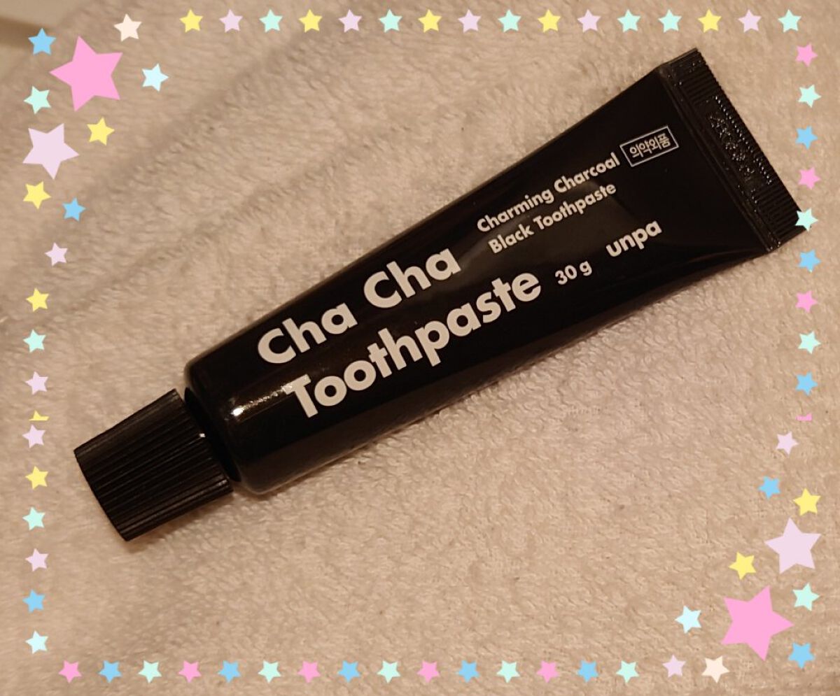 Cha Cha Charcoal Black Toothpaste/chacha/歯磨き粉を使ったクチコミ（1枚目）