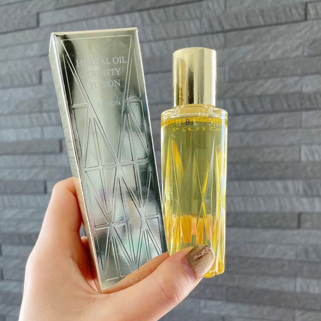 アルビオン ハーバルオイル トリニティフュージョン/ALBION/フェイスオイルを使ったクチコミ(2枚目)