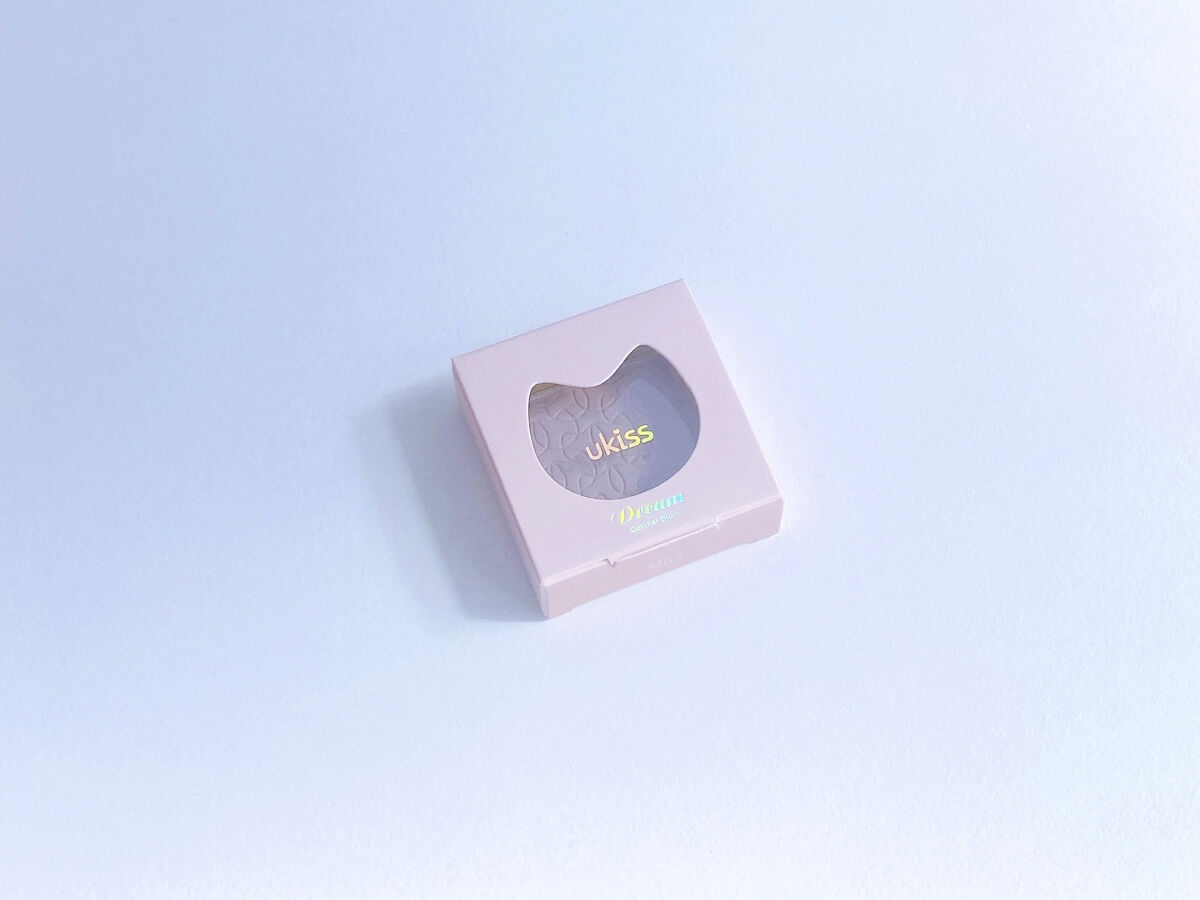 キャットミニチーク M05 ミャオロゼピンク/ukiss/パウダーチークを使ったクチコミ（1枚目）