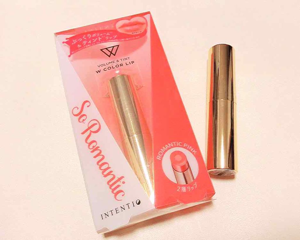 ダブルカラーリップティントA/INTENTIO/リップティントを使ったクチコミ（1枚目）