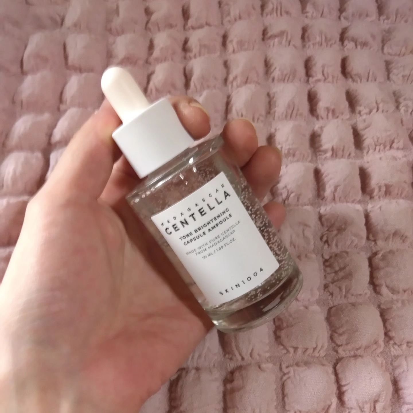 トーンブライトニング カプセルアンプル/SKIN1004/美容液を使ったクチコミ（1枚目）