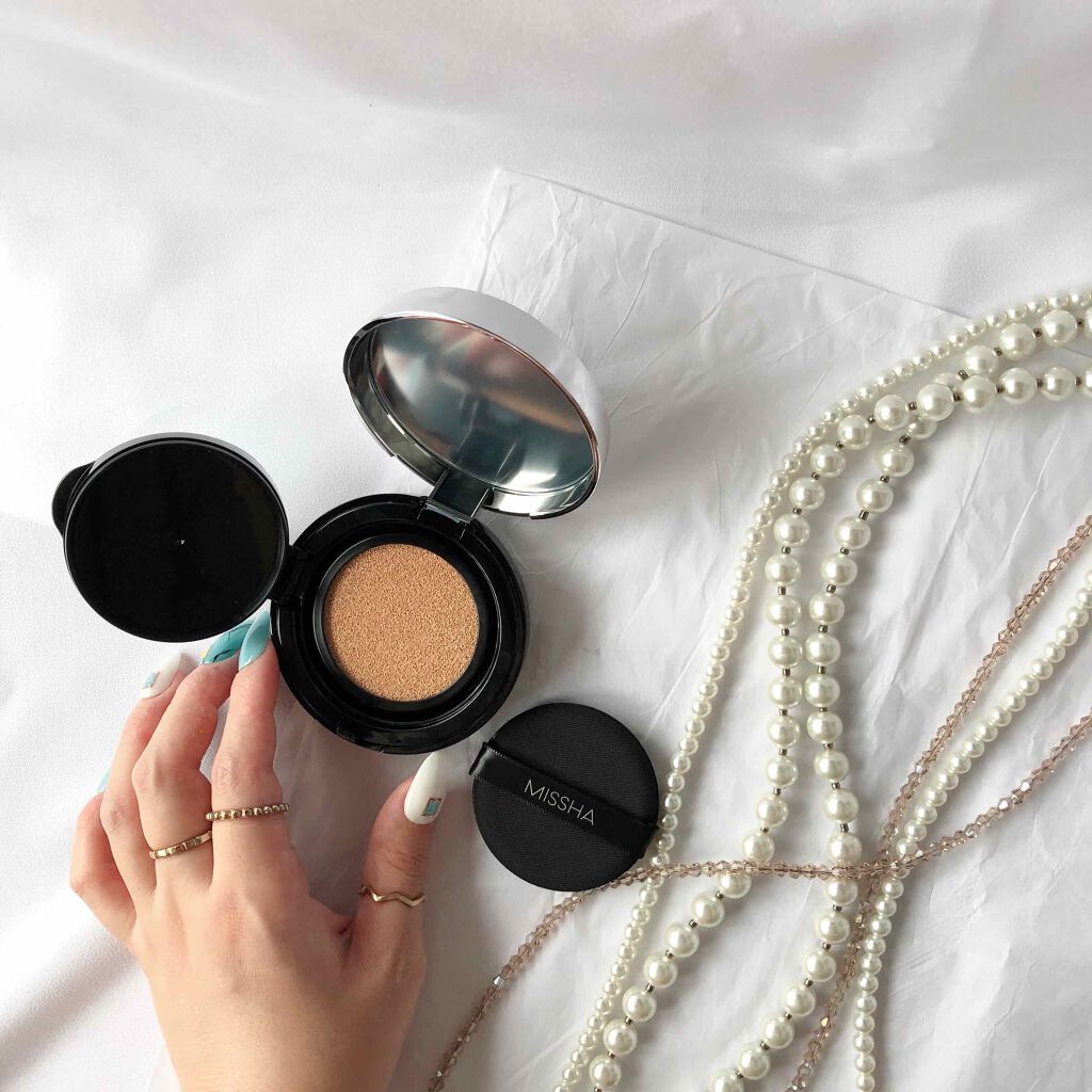 M クッションファンデーション(ネオカバー)/MISSHA/クッションファンデーションを使ったクチコミ(1枚目)