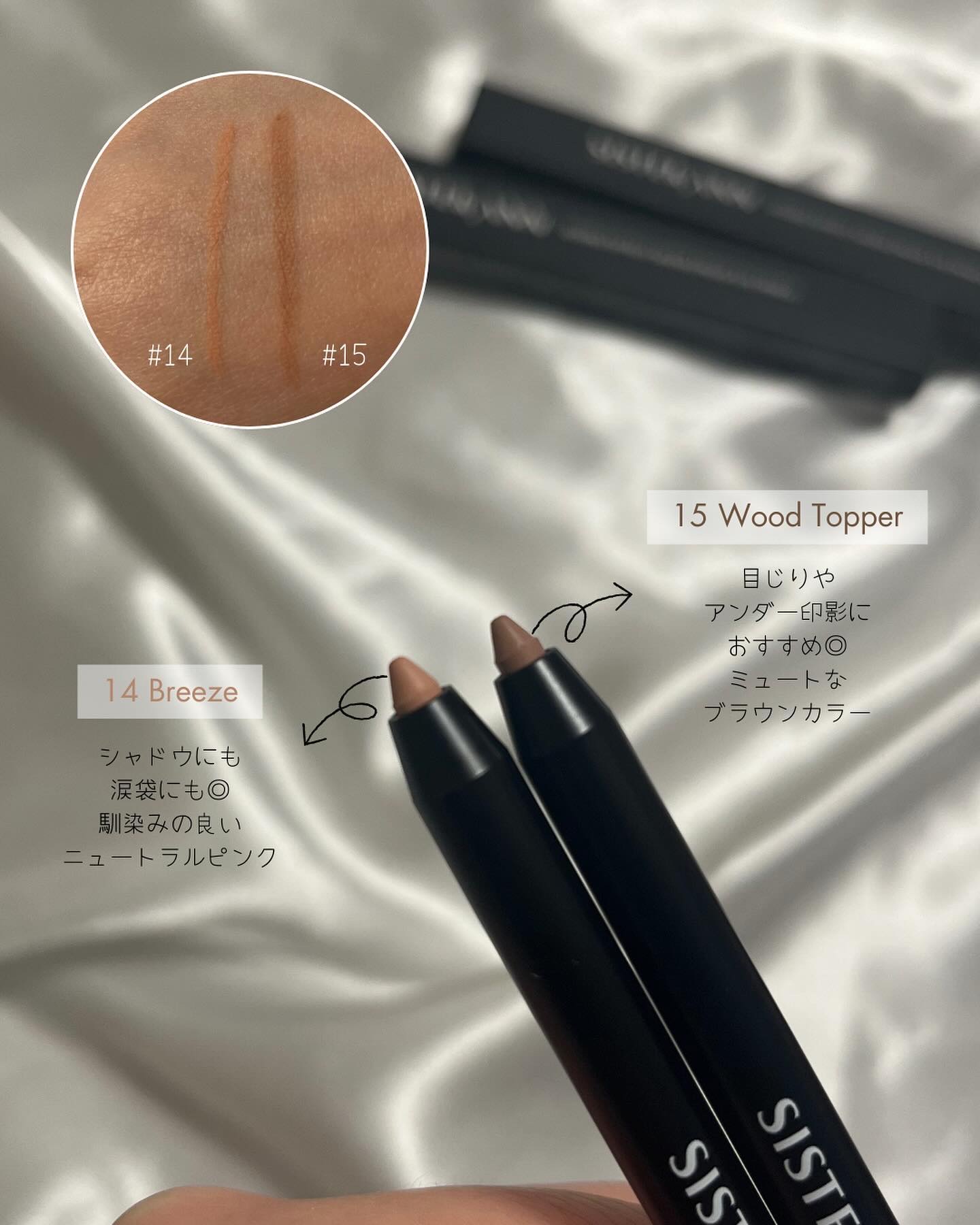 ウォータープルーフペンシルアイライナー/SISTER ANN/ペンシルアイライナーを使ったクチコミ（2枚目）