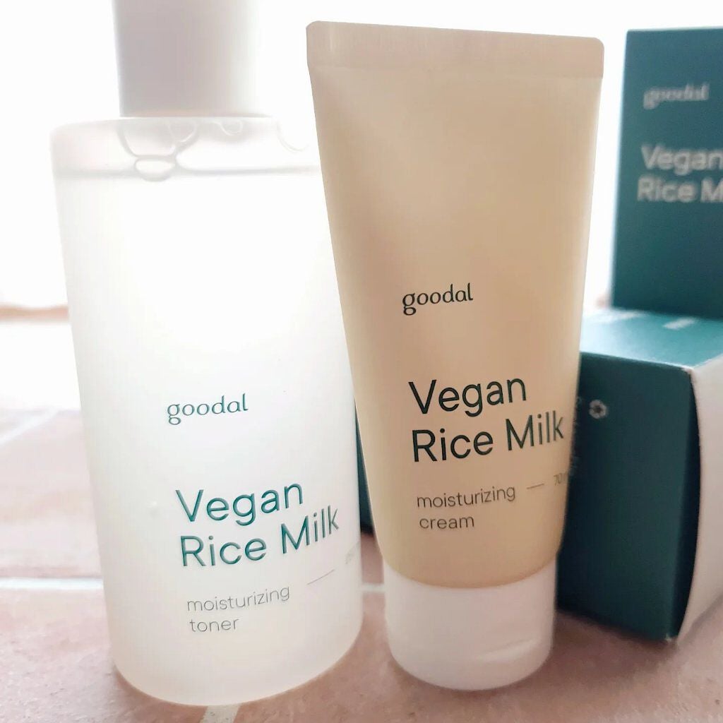 ヴィーガンライスミルク保湿トナー/goodal/化粧水を使ったクチコミ(8枚目)