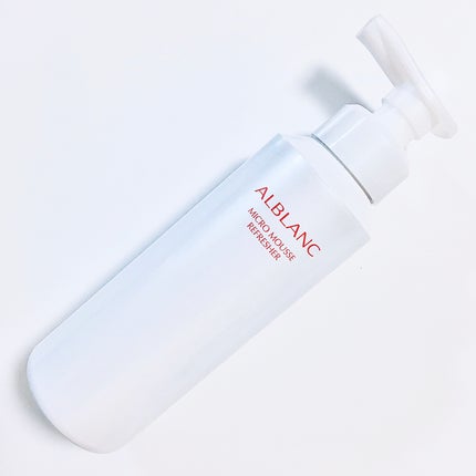 マイクロムース リフレッシャー/ALBLANC/泡洗顔を使ったクチコミ(3枚目)