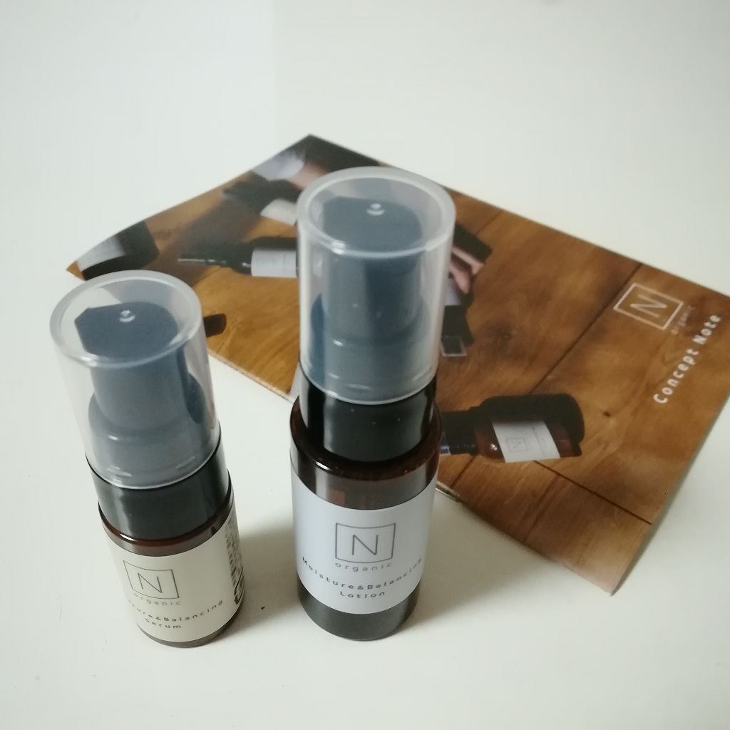 モイスチュア&バランシング トライアルキット/N organic/トライアルキットを使ったクチコミ(1枚目)