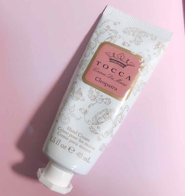 TOCCA ハンドクリームのクチコミ「 #使い切りコスメ

いい匂いのするハンドクリームが大好きで色々と集めていますが、
こちらもと.....」（1枚目）