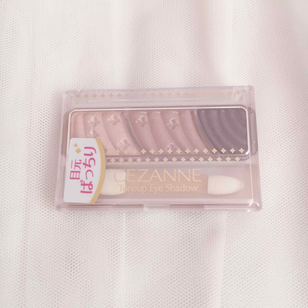 トーンアップアイシャドウ/CEZANNE/アイシャドウパレットを使ったクチコミ(1枚目)