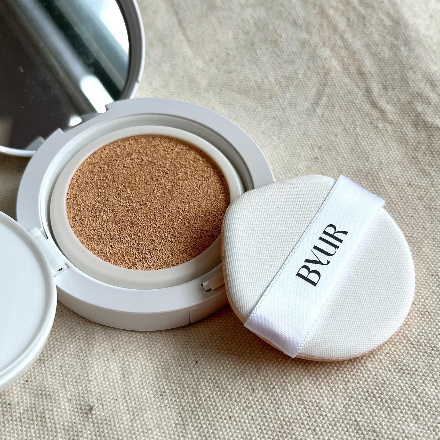 セラムフィット フルカバー グロークッション/ByUR/クッションファンデーションを使ったクチコミ（2枚目）