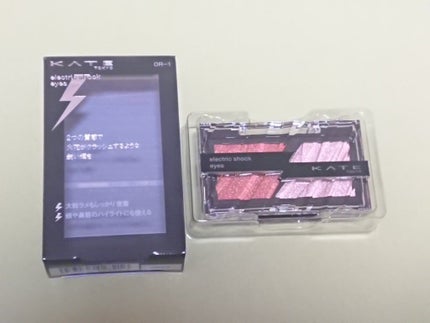 エレクトリックショックアイズ /KATE/アイシャドウパレットを使ったクチコミ(3枚目)