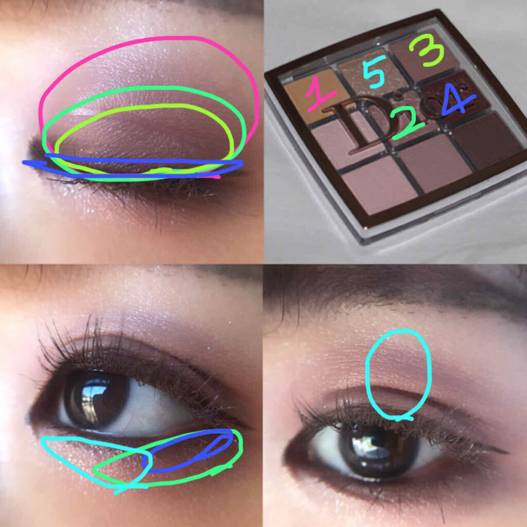 シャドーカスタマイズ/MAJOLICA MAJORCA/単色アイシャドウを使ったクチコミ（3枚目）