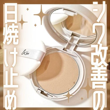 &be 薬用UVプレストパウダー【医薬部外品】/＆be/プレストパウダーを使ったクチコミ（1枚目）