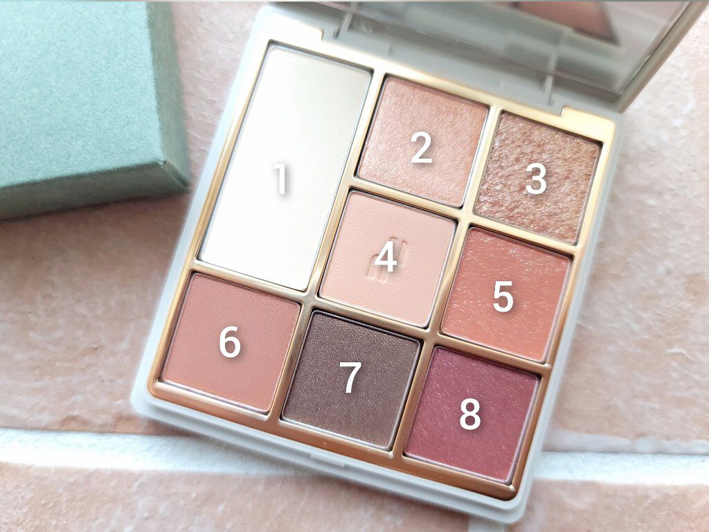 ドットオンムードアイパレット/Heart Percent/アイシャドウパレットを使ったクチコミ（3枚目）