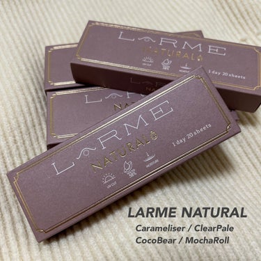 LARME NATURAL  SERIES/LARME/カラーコンタクトレンズを使ったクチコミ（2枚目）