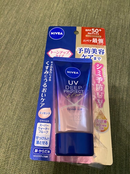 ニベアUV ディープ プロテクト&ケア トーンアップ エッセンス/ニベア/日焼け止めローションを使ったクチコミ(1枚目)