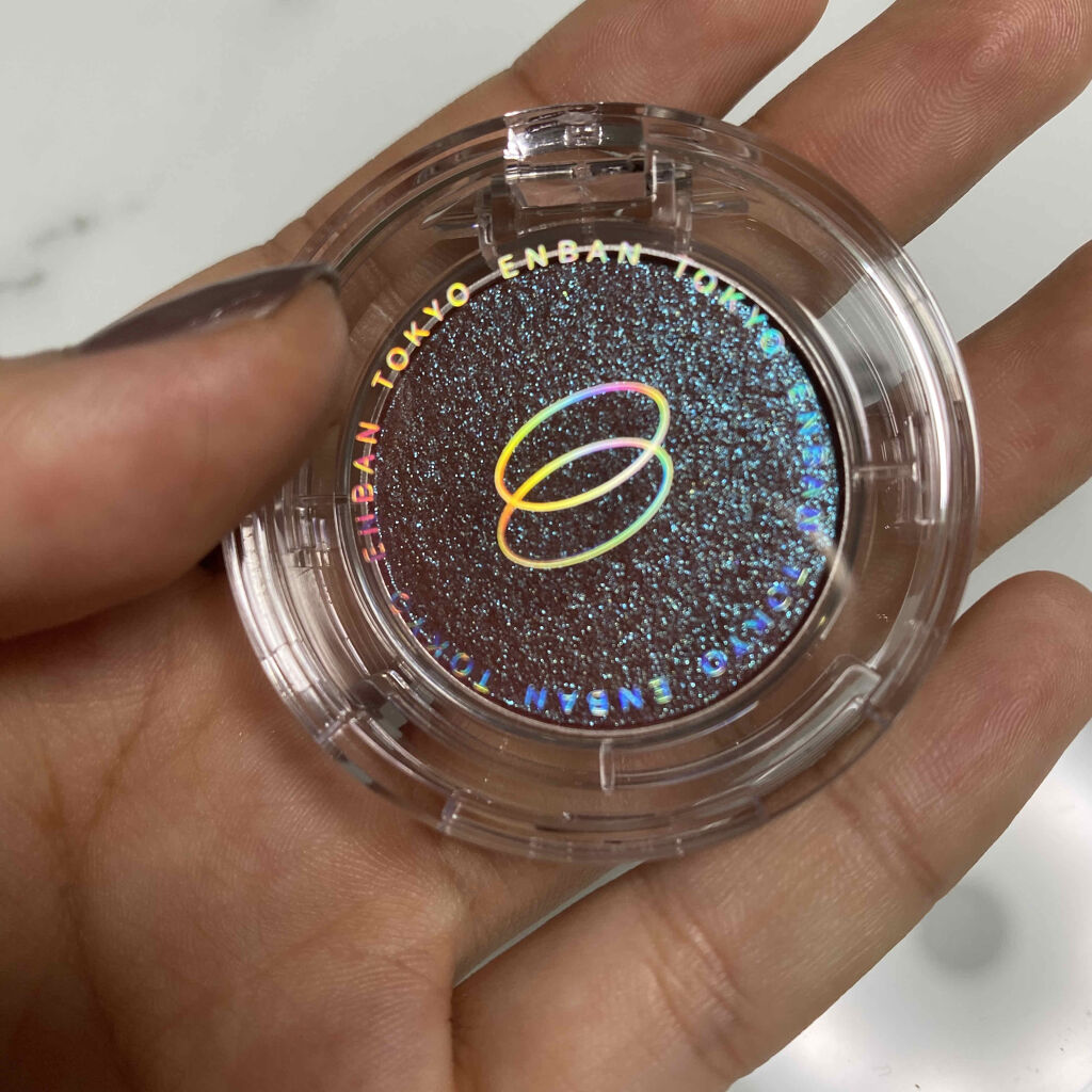 マルチグリッターカラー 03 CHIKYU（チキュウ）/ENBAN TOKYO/単色アイシャドウを使ったクチコミ（1枚目）