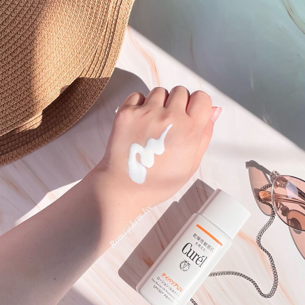 UVカット デイバリアUVローション/キュレル/日焼け止め・UVケアを使ったクチコミ（2枚目）