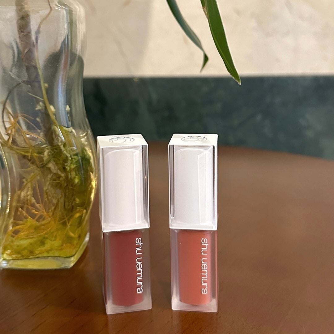 キヌケアグローアップ/shu uemura/口紅を使ったクチコミ(4枚目)