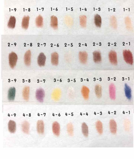 UR GLAM BLOOMING EYE COLOR PALETTE/U R GLAM/アイシャドウパレットを使ったクチコミ(3枚目)