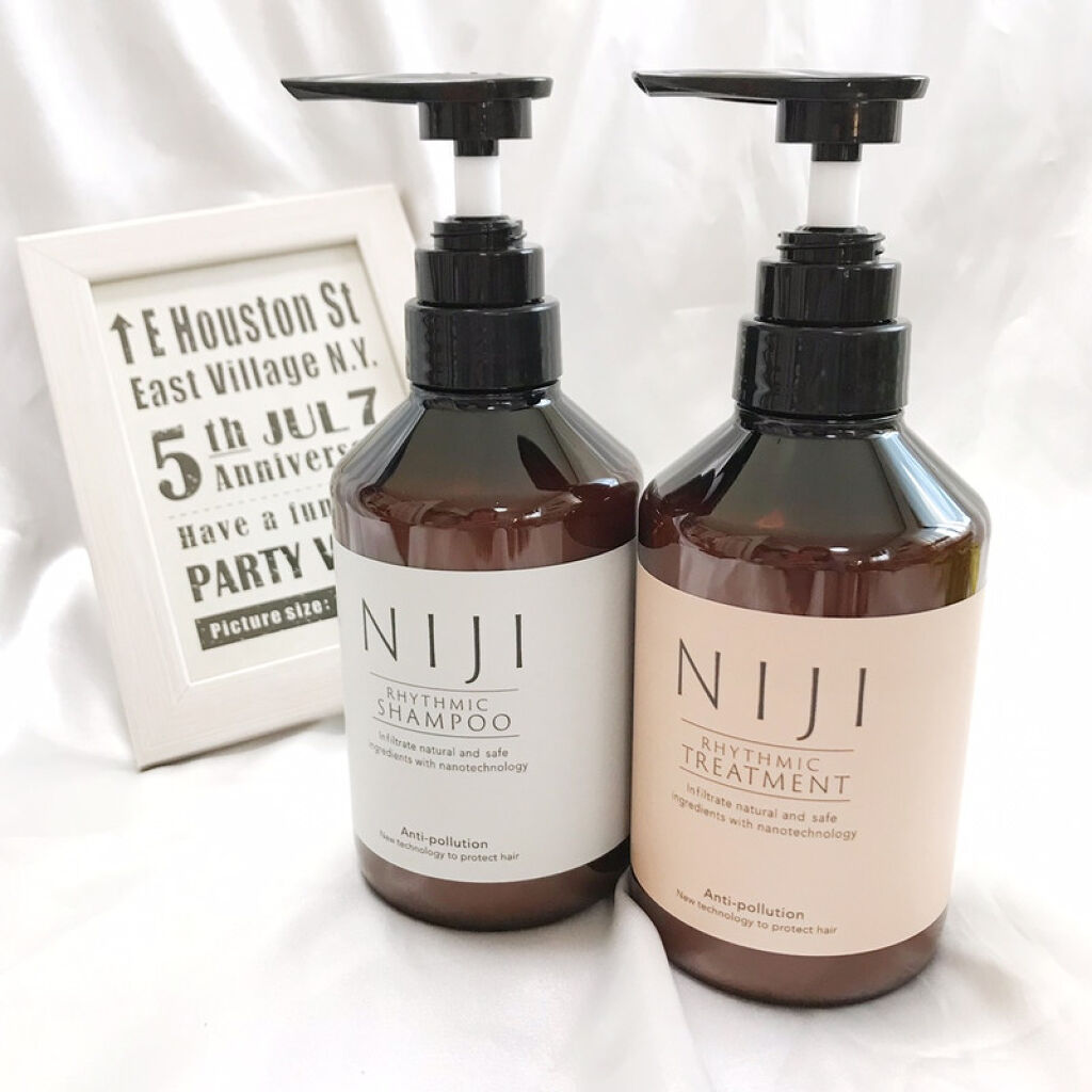 NIJI＜ニジ＞リズミック シャンプー/トリートメント/NIJI RHYTHMIC/市販シャンプーを使ったクチコミ（1枚目）