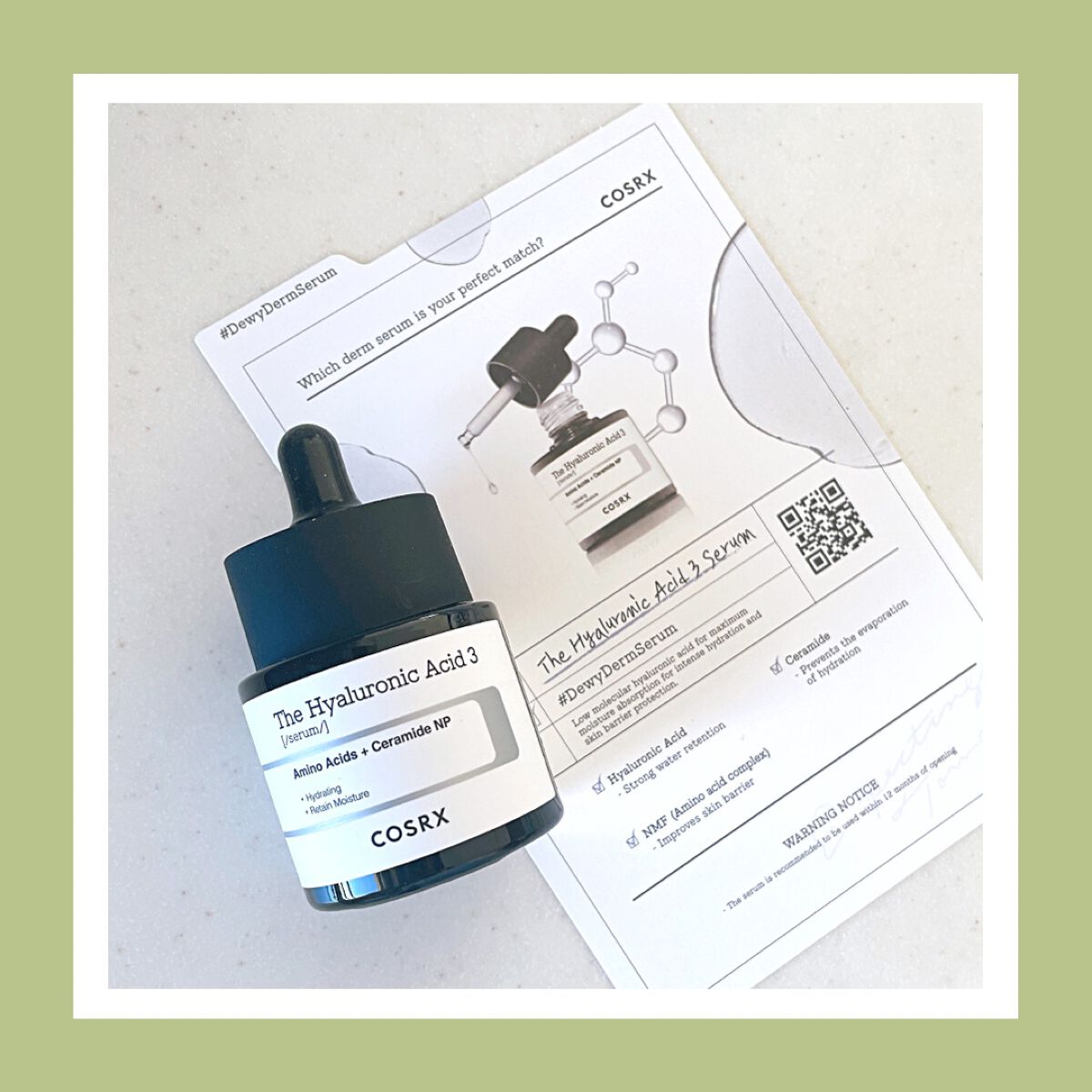 RXザ・ヒアルロン酸３セラム /COSRX/美容液を使ったクチコミ（3枚目）