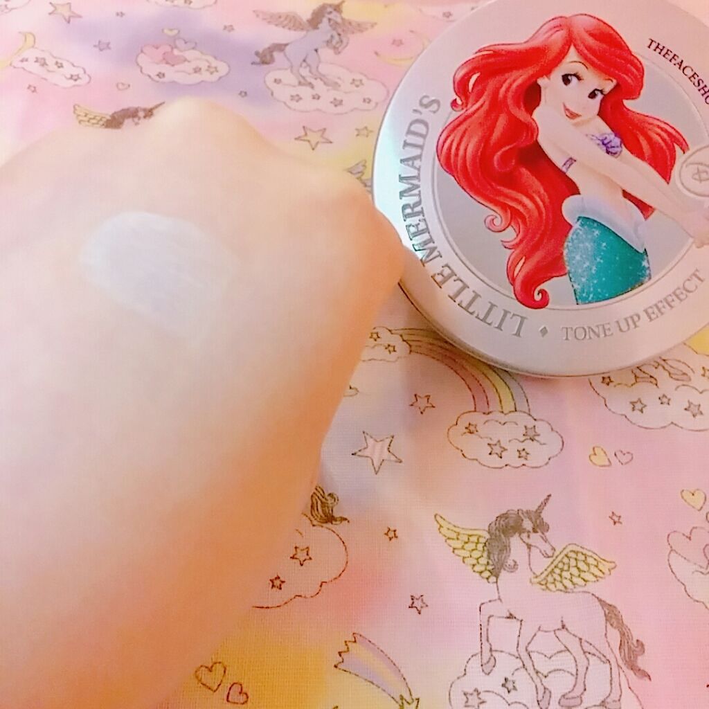 ディズニートーンアップクッション/THE FACE SHOP/クッションファンデーションを使ったクチコミ(3枚目)