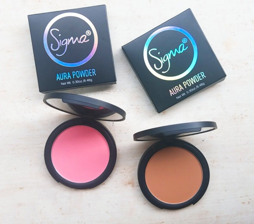 AURA POWDER-フェイスパウダー/Sigma Makeup(海外)/パウダーチークを使ったクチコミ(1枚目)