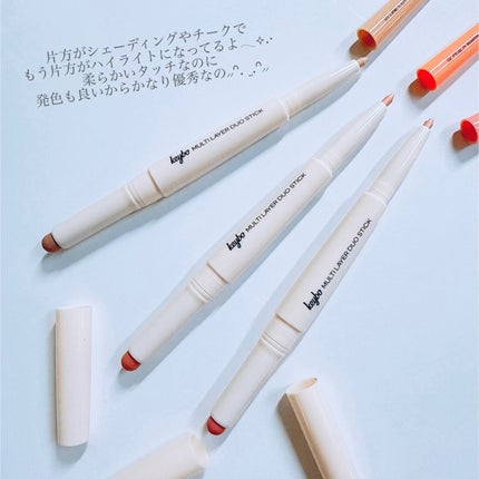 マルチレイヤーデュオスティック/keybo/リップライナーを使ったクチコミ(4枚目)