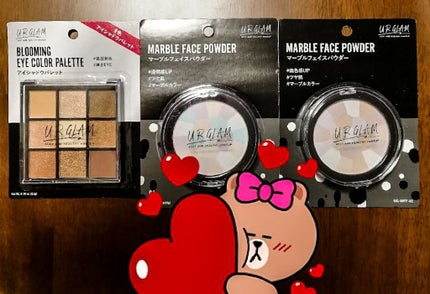 UR GLAM BLOOMING EYE COLOR PALETTE/U R GLAM/アイシャドウパレットを使ったクチコミ(1枚目)