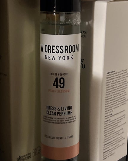 ドレス&リビング クリーン パフューム No.49 ピーチブロッサム/ダブルドレスルーム/香水(レディース)を使ったクチコミ(1枚目)