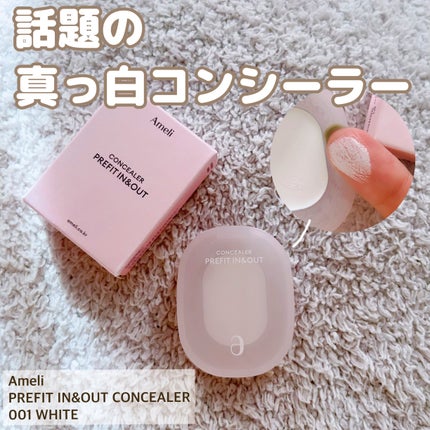 プレフィットイン&アウトコンシーラー/Ameli/クリームコンシーラーを使ったクチコミ(1枚目)