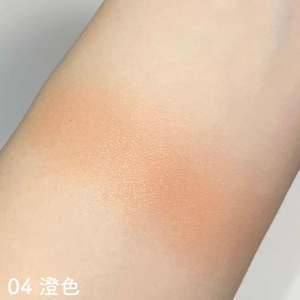 メルティング パウダー ブラッシュ/SUQQU/パウダーチークを使ったクチコミ(3枚目)