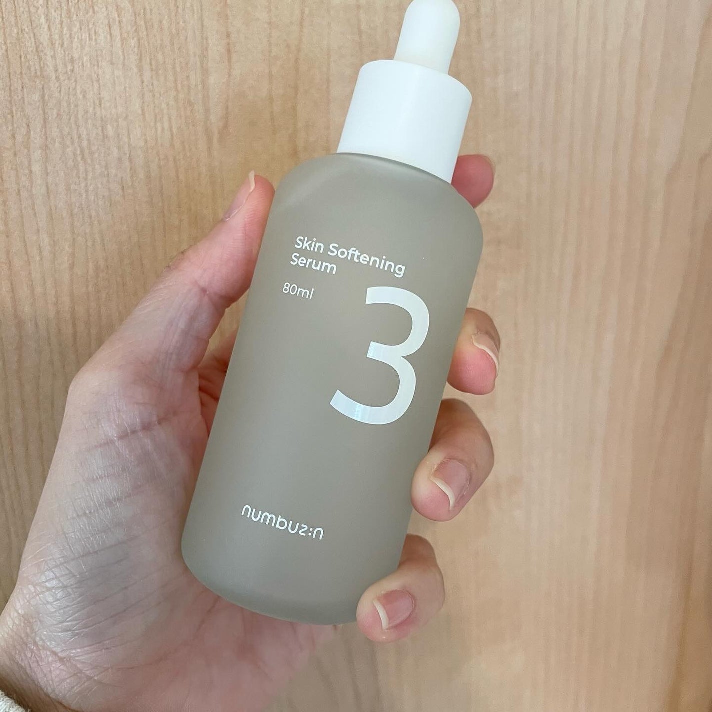 3番 すべすべキメケアセラム/numbuzin/美容液を使ったクチコミ(4枚目)