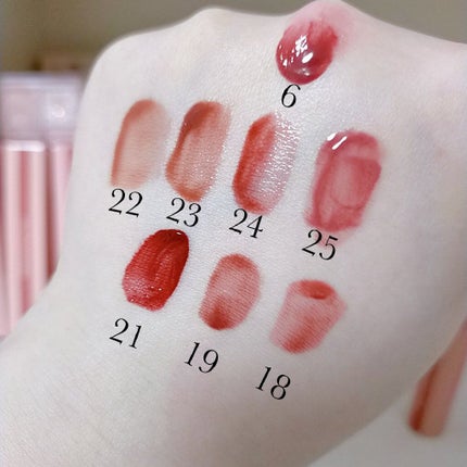 ジューシーラスティングティント/rom&nd/リップティントを使ったクチコミ(3枚目)