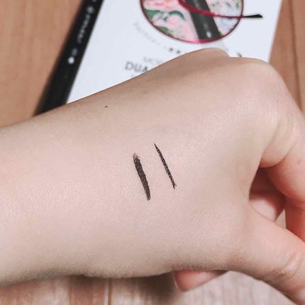 モアブルームデュアルアイライナー/inic/ジェルアイライナーを使ったクチコミ(2枚目)
