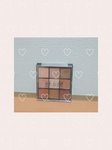 UR GLAM　BLOOMING EYE COLOR PALETTE/U R GLAM/アイシャドウパレットを使ったクチコミ（1枚目）