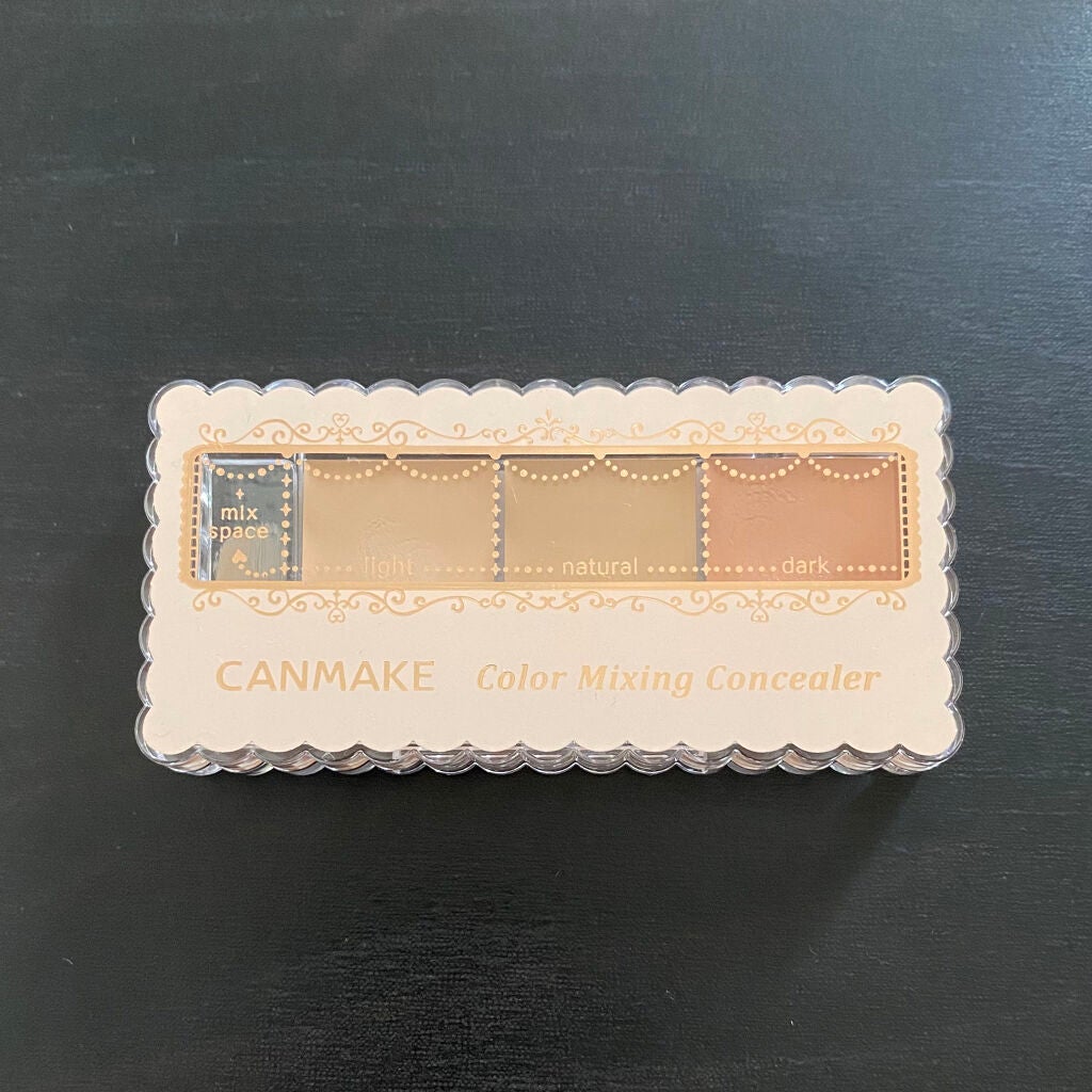 カラーミキシングコンシーラー/キャンメイク/パレットコンシーラーを使ったクチコミ(1枚目)
