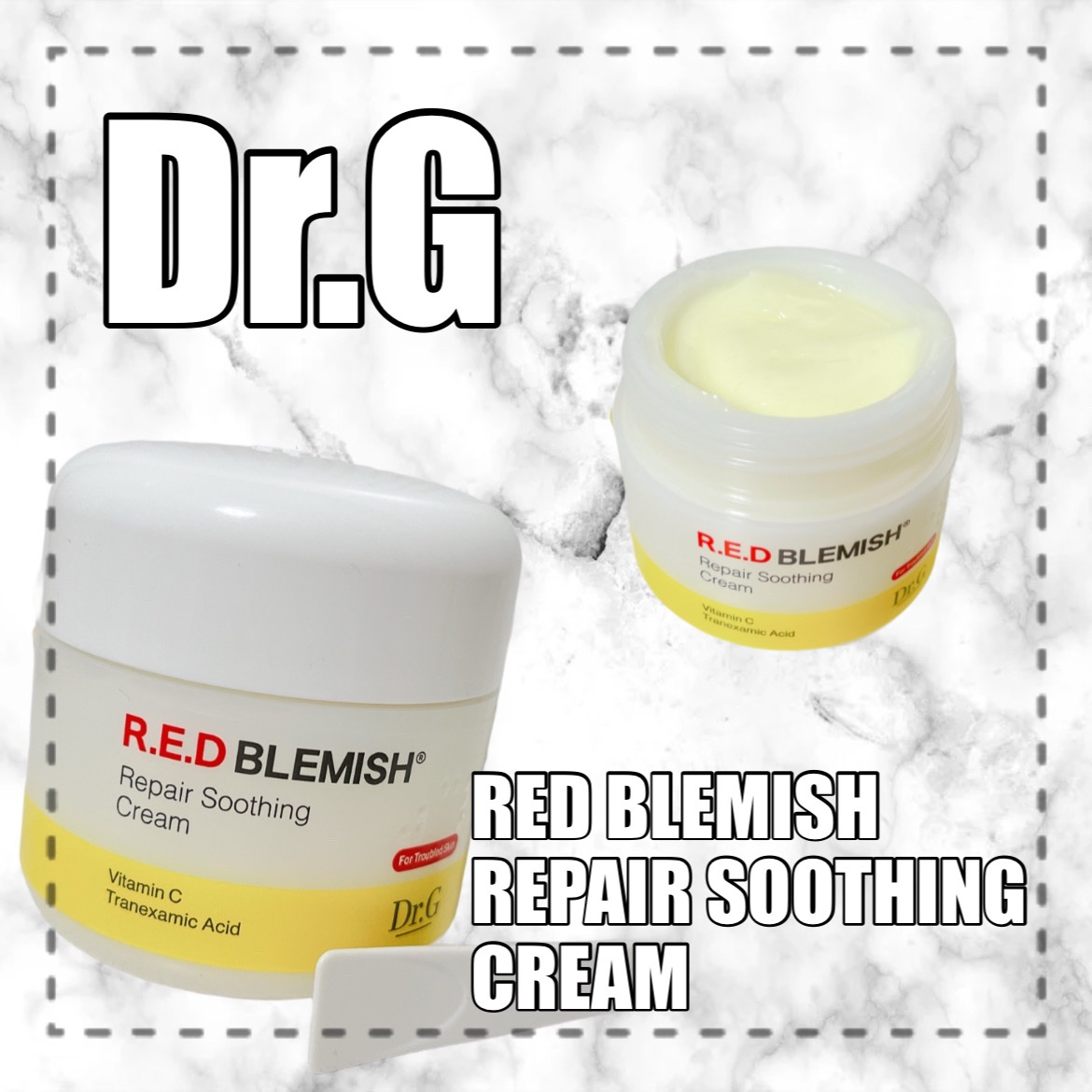 レッドブレミッシュ リペアスージングクリーム/Dr.G/フェイスクリームを使ったクチコミ（1枚目）