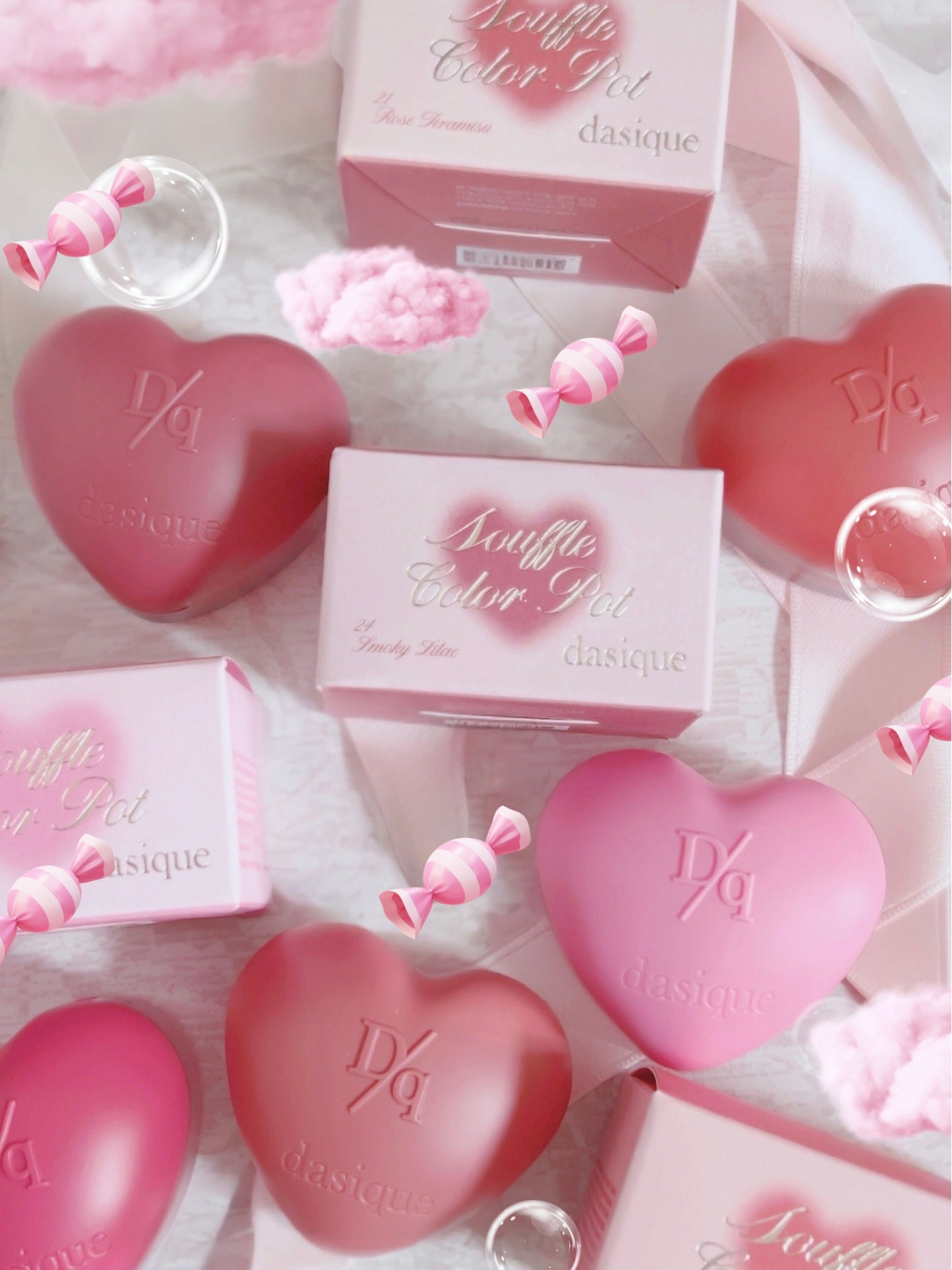 スフレカラーポット/dasique/口紅を使ったクチコミ(3枚目)