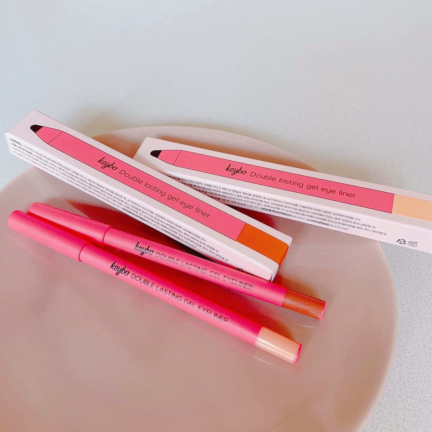 ダブルラスティングジェルライナー/keybo/ジェルアイライナーを使ったクチコミ（1枚目）