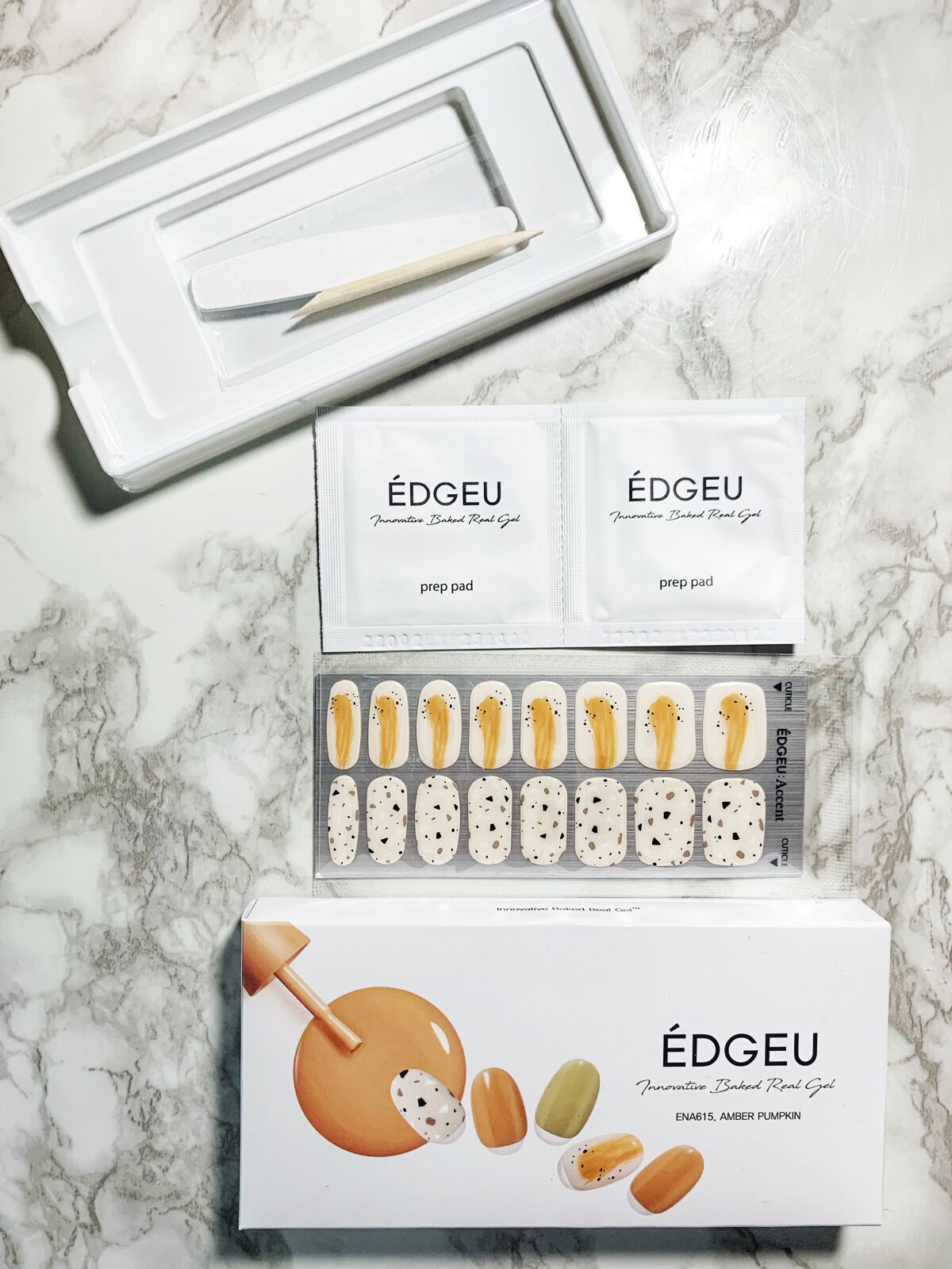 EDGEU ジェルネイルシール/EDGEU/ネイルシールを使ったクチコミ(2枚目)