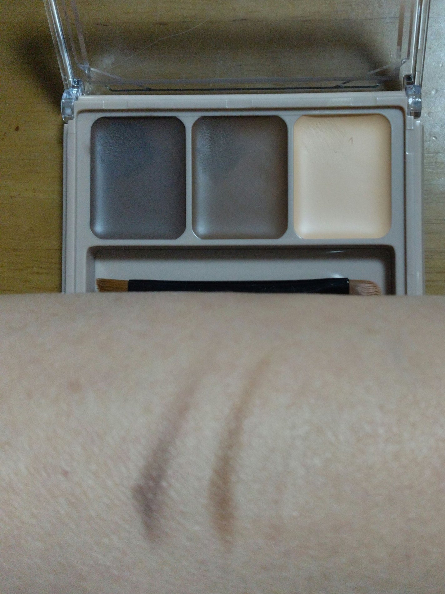 3Dアイブロウワックス/スウィーツ スウィーツ/パウダーアイブロウを使ったクチコミ(1枚目)