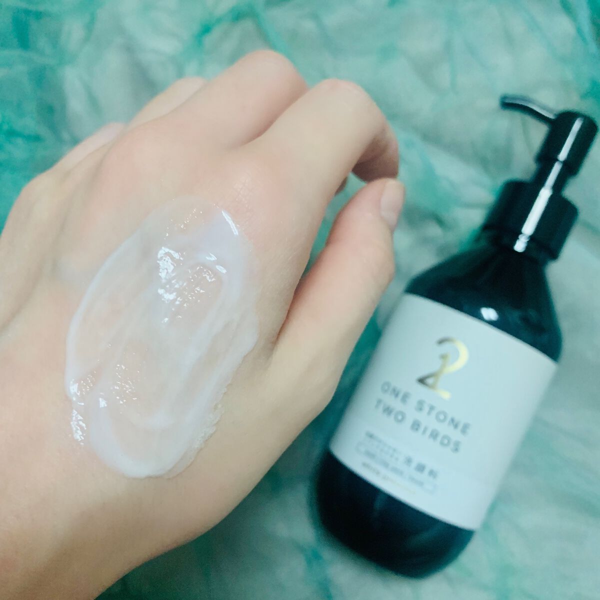洗顔だけじゃない+パックもできる洗顔料 ホワイトプレミアム/ONE STONE TWO BIRDS/その他洗顔料を使ったクチコミ(4枚目)
